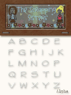 http://scrappingsisters.blogspot.com/2009/04/falling-snow-alpha-freebie.html