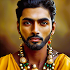 インド人男性画像