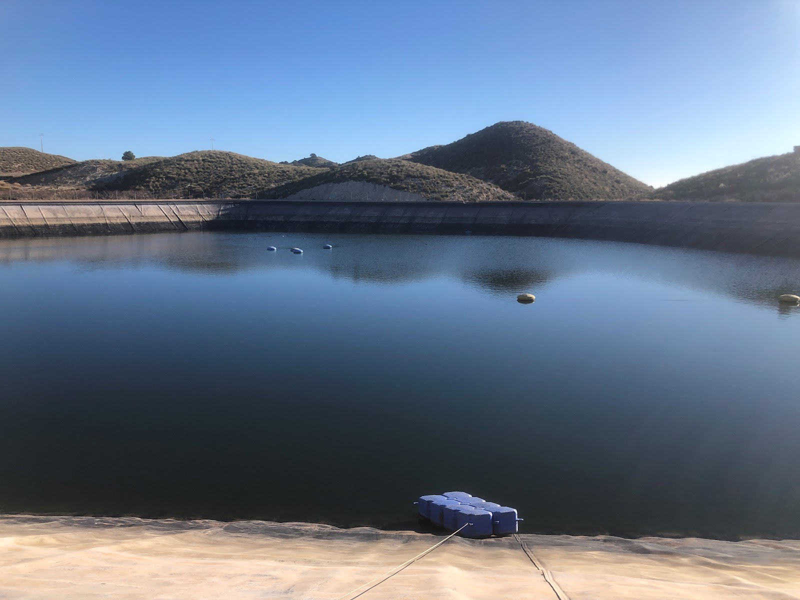 embalse de riego