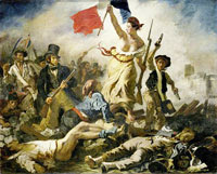 La Liberté guidant le peuple, quadro utilizzato nei video dei Coldplay