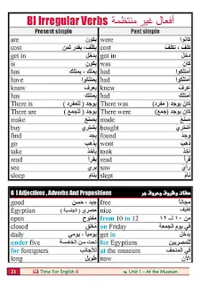 مذكرة الاستاذ رجب أحمد في منهج تايم فور انجلش للصف السادس الابتدائي الترم الأول