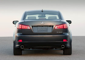 Rear view of 2011 Lexus IS350