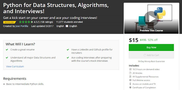 Python-for-Data-Structures-Algorithms-and-Interviews