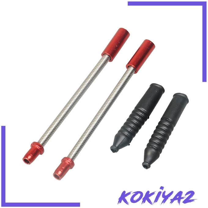 [ kokiya2.vn ] Flexible Stainless Steel Front or Rear Bike V-Brake Pipe Cable Guide Noodle