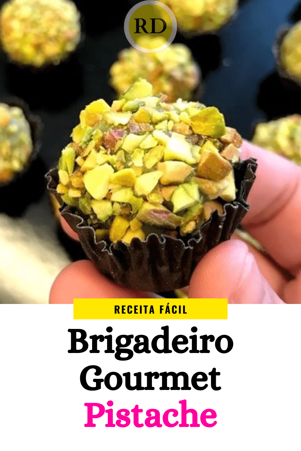 Brigadeiro Gourmet de Pistache Receita