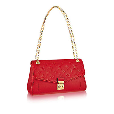 louis vuitton bags red