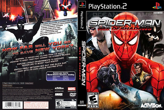 Spider-man Web of Shadows Original - PS2 - Sebo dos Games - 10 anos!