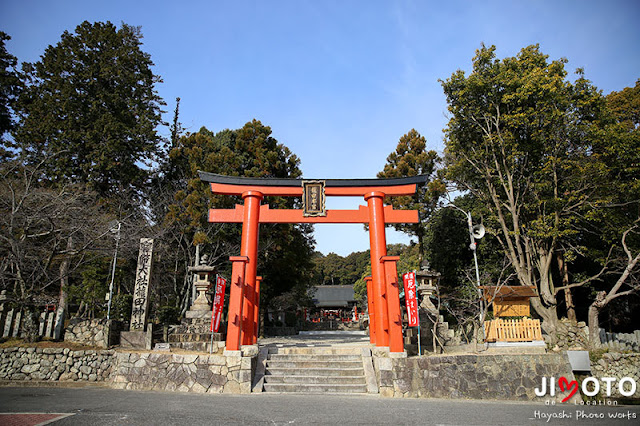 龍田大社でのお宮参り出張撮影