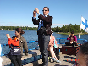 Ms TIIRA cruising in Kvarken Archipelago,Finland