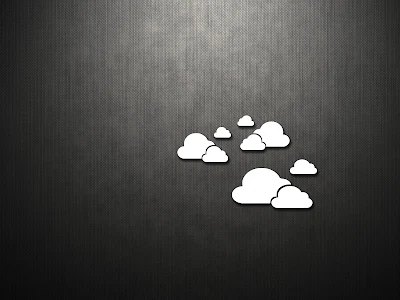 Minimal Clouds Simple HD Desktop Wallpaper