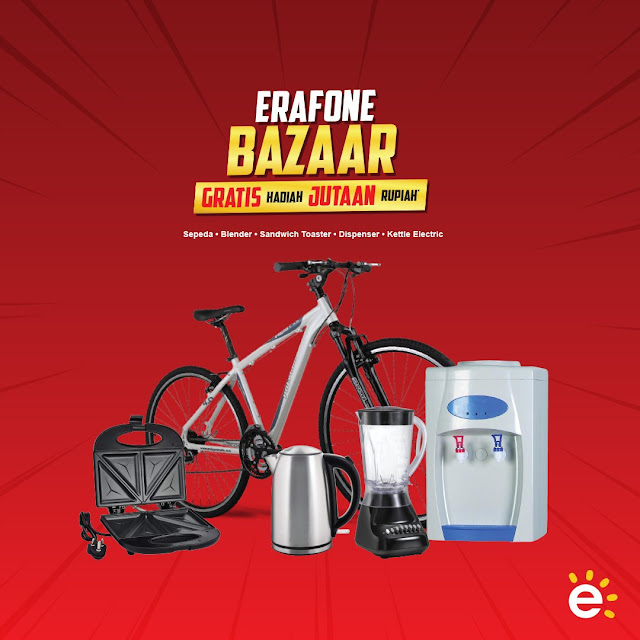 Erafone - Promo Bazar Gratis Hadiah Jutaan Rupah (30 - 02 Des 2018)