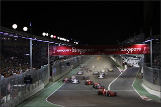 2013 Singapore Formula 1 Ticket pict