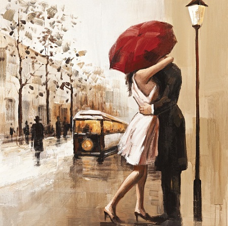 Love Couple Art Painting Images