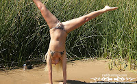 Whitney in a Malibu Strings bikini in Lake Havasu sexy bikini picture