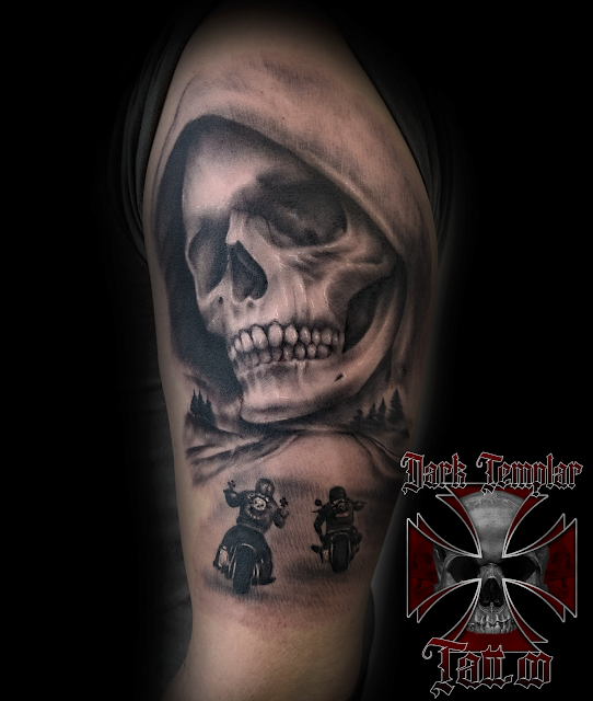 Death & Riders Tattoo