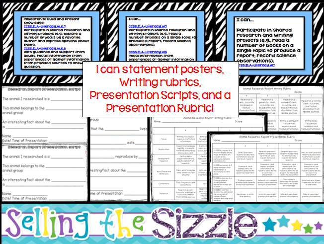 http://www.teacherspayteachers.com/Product/Animal-Research-Reports-Bundle-Set-1-1239549