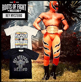 Roots of Wrestling Rey Mysterio T-Shirt Collection by Roots of Fight