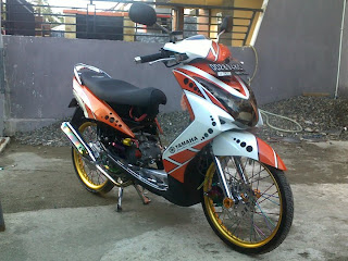 kumpulan modif mio soul racing look