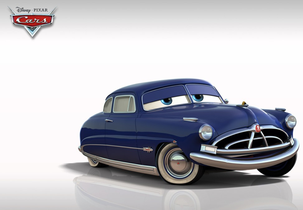 The local judge was the Hudson Hornet character a grumpy old cars having