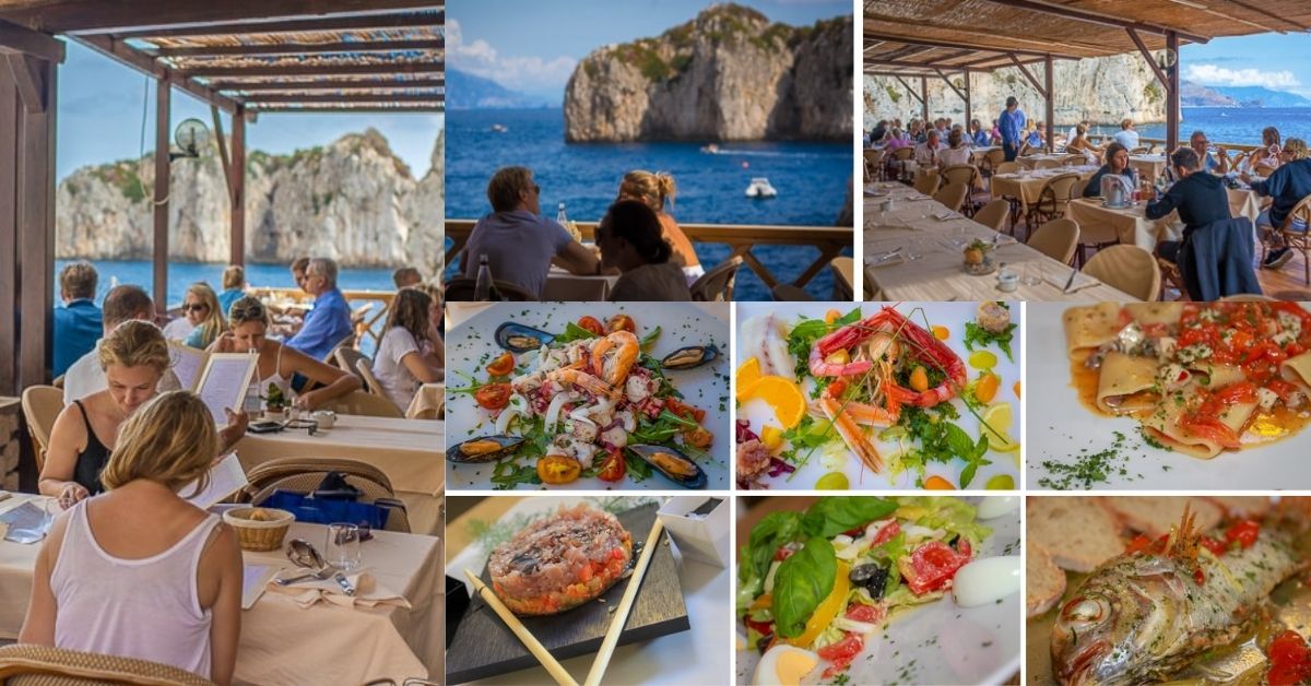 Capri Island - Turquoise Beaches And Celebrity Destination - sea food - Moniedism