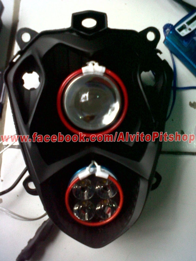 LED CREE HEADLAMP 15 WATT DAN 20 WATT Modifikasi Motor