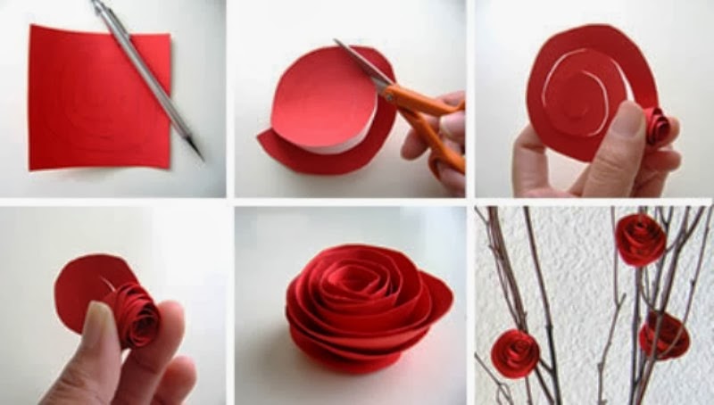Tips Cara Membuat Bunga Kertas 