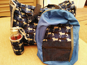 mochila, back pack, sac, transformación, deporte, botella, bottle, bouteille, costura, sewing, couture