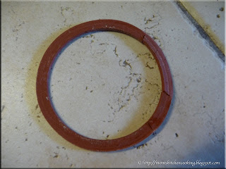 damaged rubber gasket