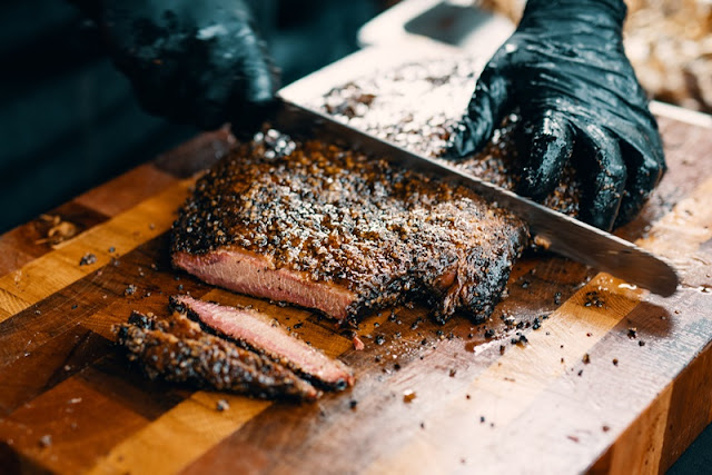 A smoked beef brisket at the previous Flavour by Fire 2019