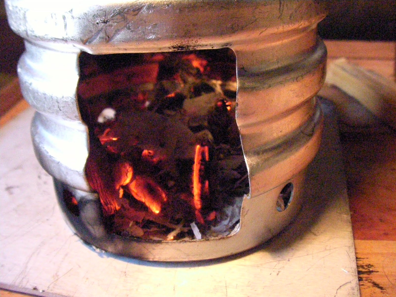 water heater wood stove plans
