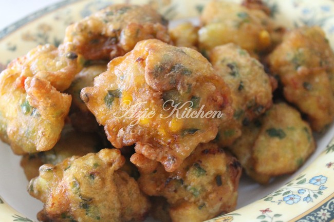 Resepi Cucur Udang Daun Bawang - Perancis Juara