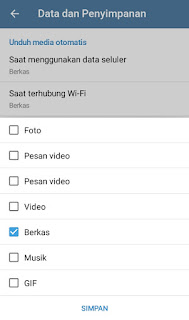 Cara Mudah Menghemat Pemakaian Kuota Internet di Telegram