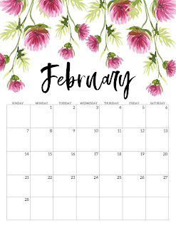 Free Printable Calendar February 2021