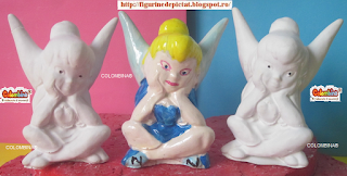 Figurina Tinkerbell de Pictat si de Colorat