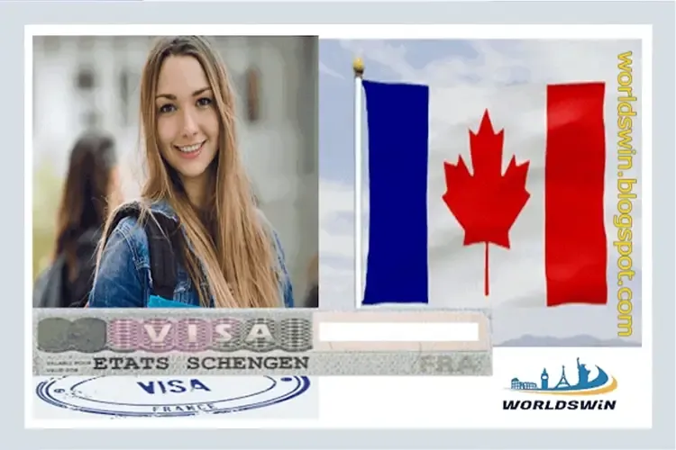 French and  Canada visa