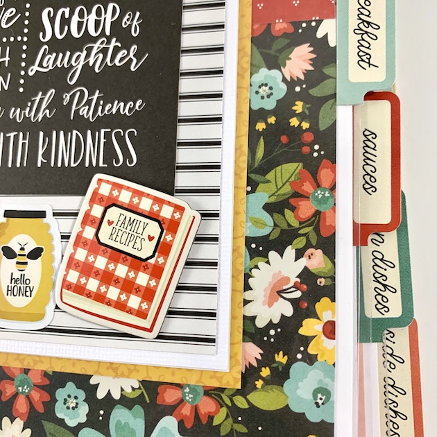 Artsy Albums Scrapbook Album and Page Layout Kits by Traci Penrod: What's  Cookin' Recipe Scrapbook Album