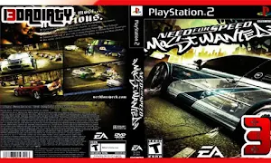 تحميل لعبة نيد فور سبيد موست وانتد Need for Speed Most wanted PS2 بلاي ستيشن 2 بصيغة iso