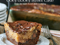 CHOCOLATE PEANUT BUTTER OOEY GOOEY BUTTER CAKE