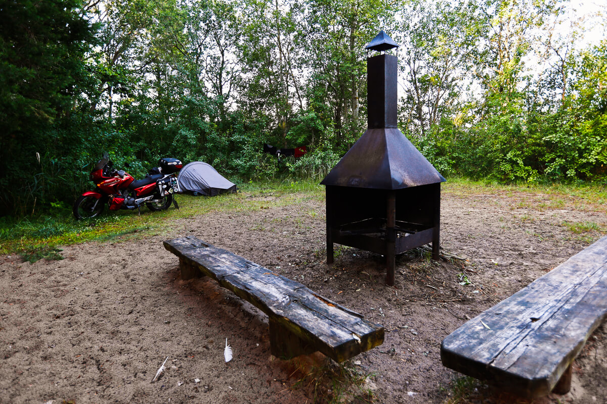 Estonia - RMK Krapi - camping