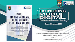 Kemendagri Launching Modul Digital Pembentukan Perda Tahun 2020