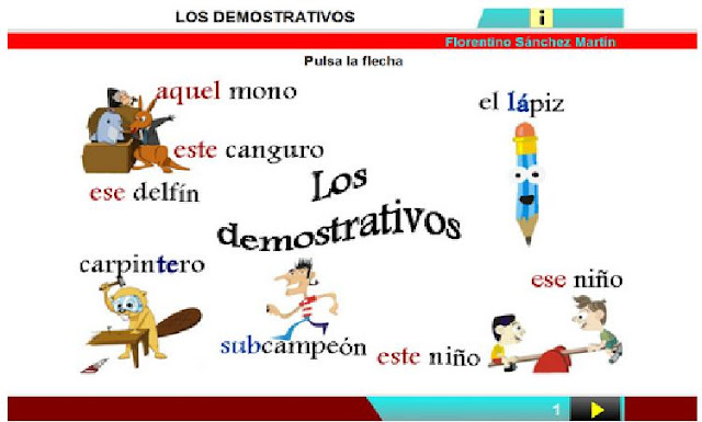http://cplosangeles.juntaextremadura.net/web/edilim/curso_4/lengua/demostrativos/demostrativos.html