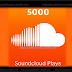 Paket 5000 Soundcloud Plays