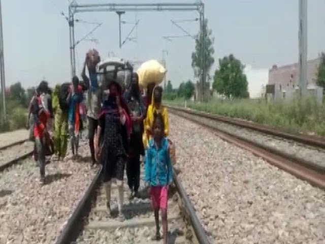 औरंगाबाद हादसे के बाद रेलवे ट्रैक के जरिए मजदूरों का पलायन एक बड़ी समस्या बन गया है