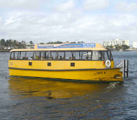 Water Bus on Intracoastal Waterway, Fort Lauderdale, Florida