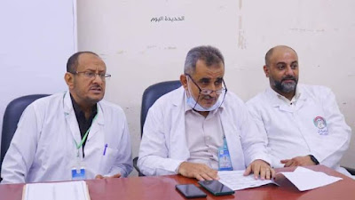 المجلس اليمني للتخصصات الطبية  يجري  امتحان القبول لشهادة الزمالة اليمنية والماجستير بالحديدة