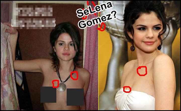 Foto desnuda de Selena Gomez