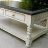 Off White Distressed Coffee Table - 75% OFF - Custom Off White Distressed Coffee Table / Tables : Reclaimed distressed round coffee table.