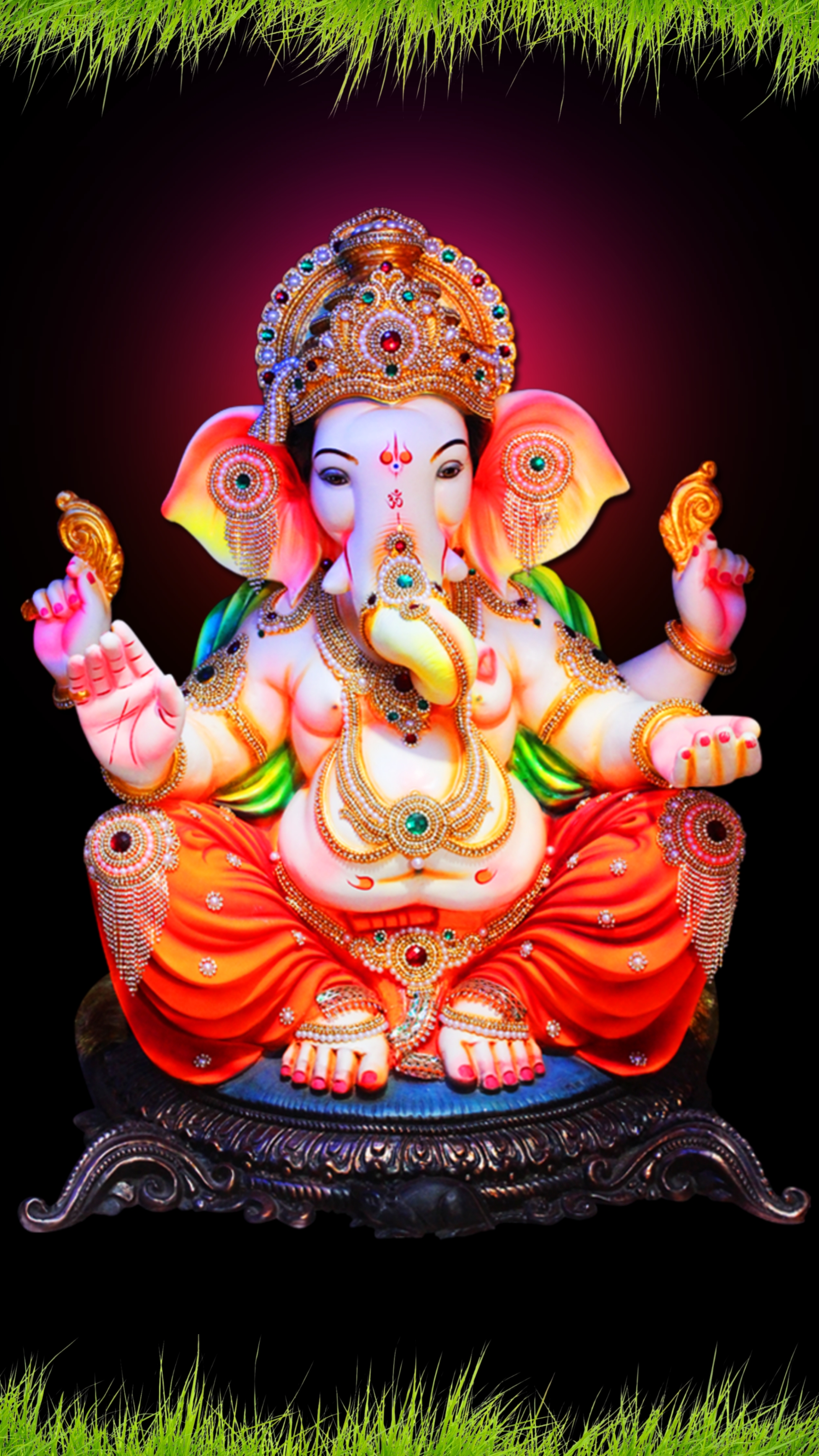 गणेश जी वॉलपेपर  Ganesh ji Wallpapers for mobile phones | Best Ganesha wallpapers for mobile download  Sri Ganesh ji 4k wallpaper for mobile