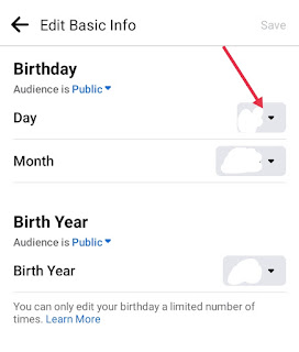 Facebook Par Date of Birth Kaise Change Kare