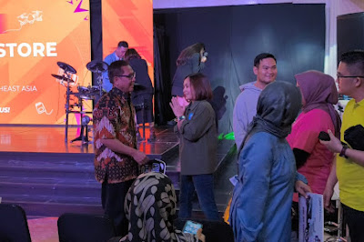 Bank BRI Cabang Mall Ambasador Serahkan Hadiah Undian pada Event Doss Vaganza
